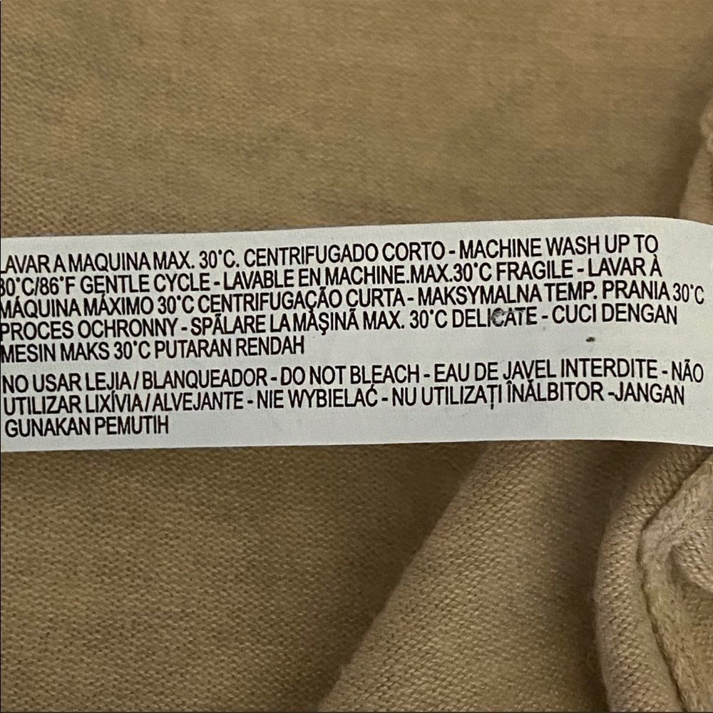 Zara Girls knit cardigan cream color- size 11/12 - Picture 4 of 5